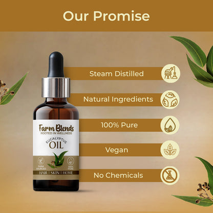 Pure Eucalyptus Nilgiri Essential Oil