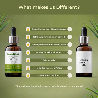 Pure Citronella Essential Oil