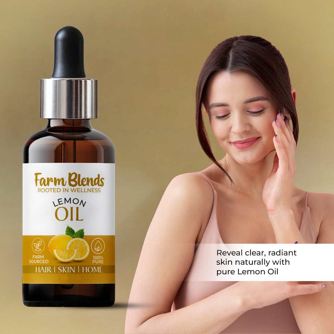 Pure Lemon Citrus Essential Oil