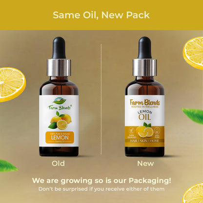 Pure Lemon Citrus Essential Oil