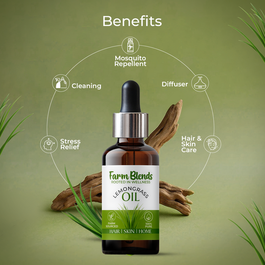 Pure Lemongrass Essential Oil