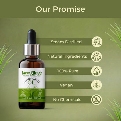 Pure Lemongrass Essential Oil