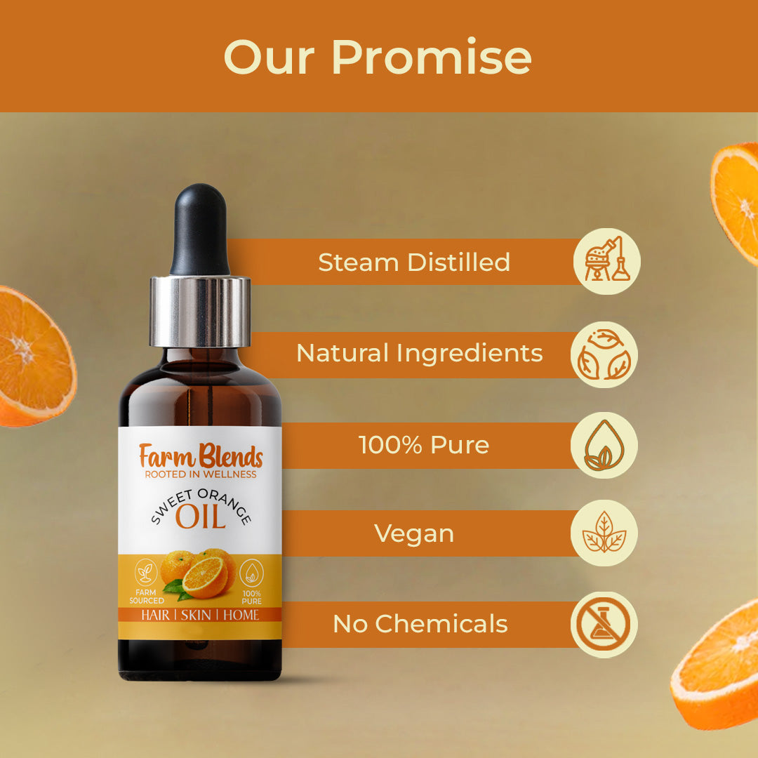 Pure Sweet Orange Essential Oil